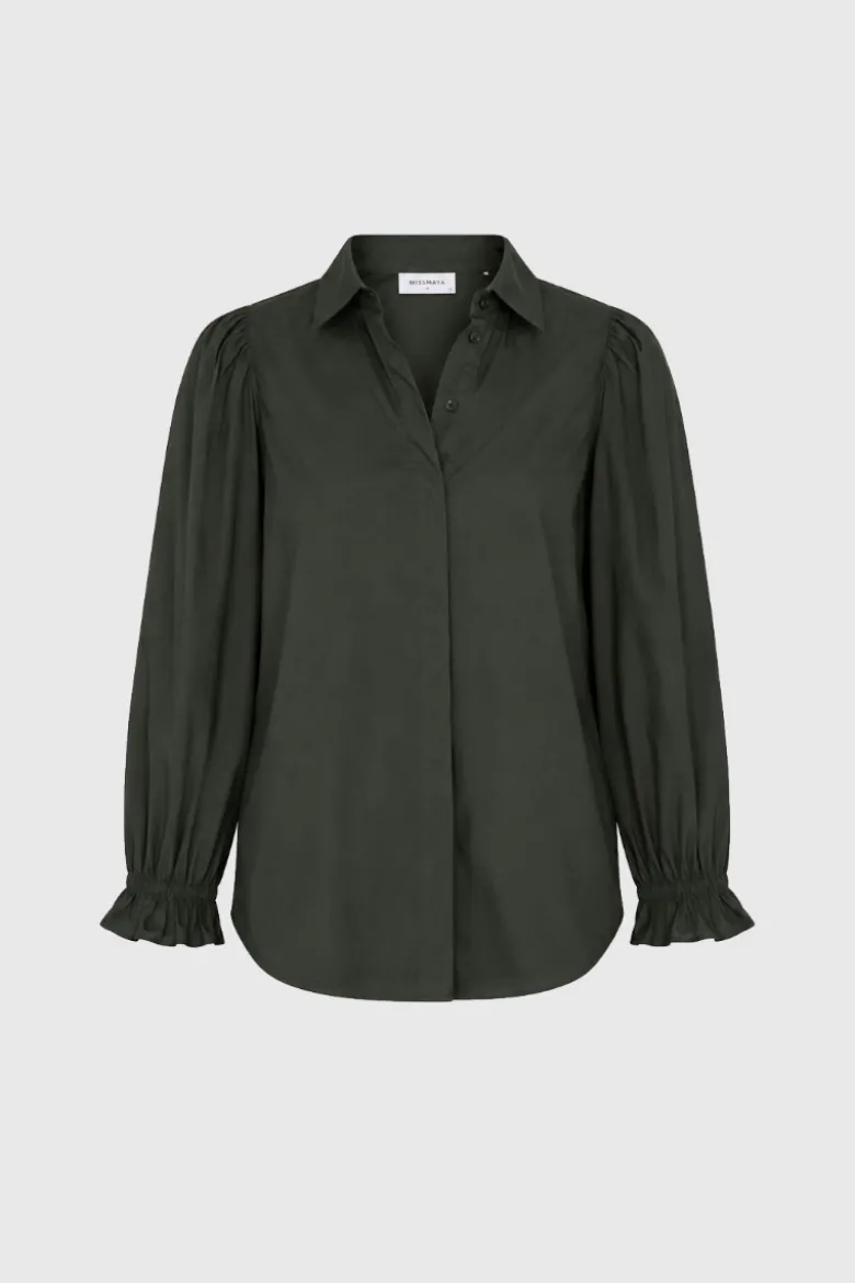 Amy Shirt Moss Green