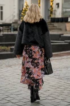 Anastasia fuskepels jakke - onesize