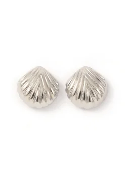 Ane-Seashell stud earrings - One size