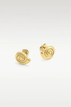 Ane-shell stud earrings - One size