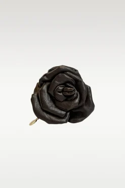 Angelina hårklype blomst leather - Onesize