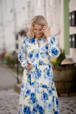 Asina ls long shirt dress