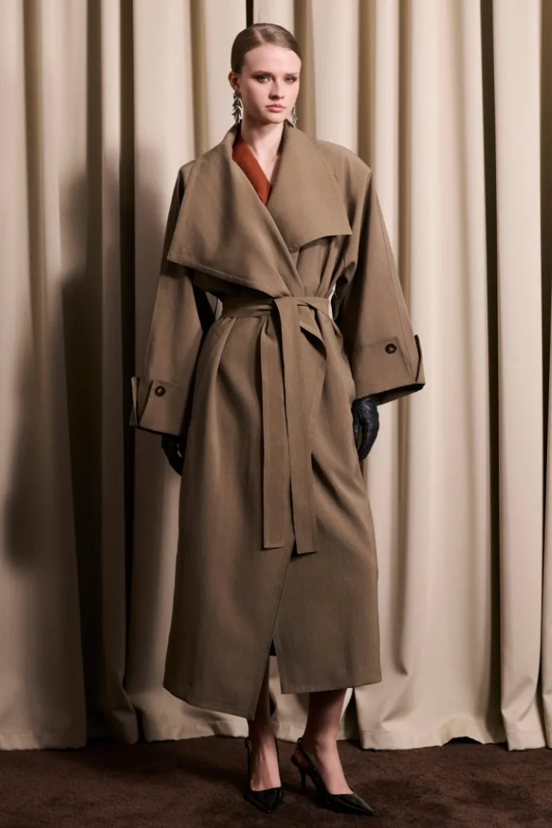 Atari oversized trenchcoat