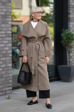 Atari oversized trenchcoat