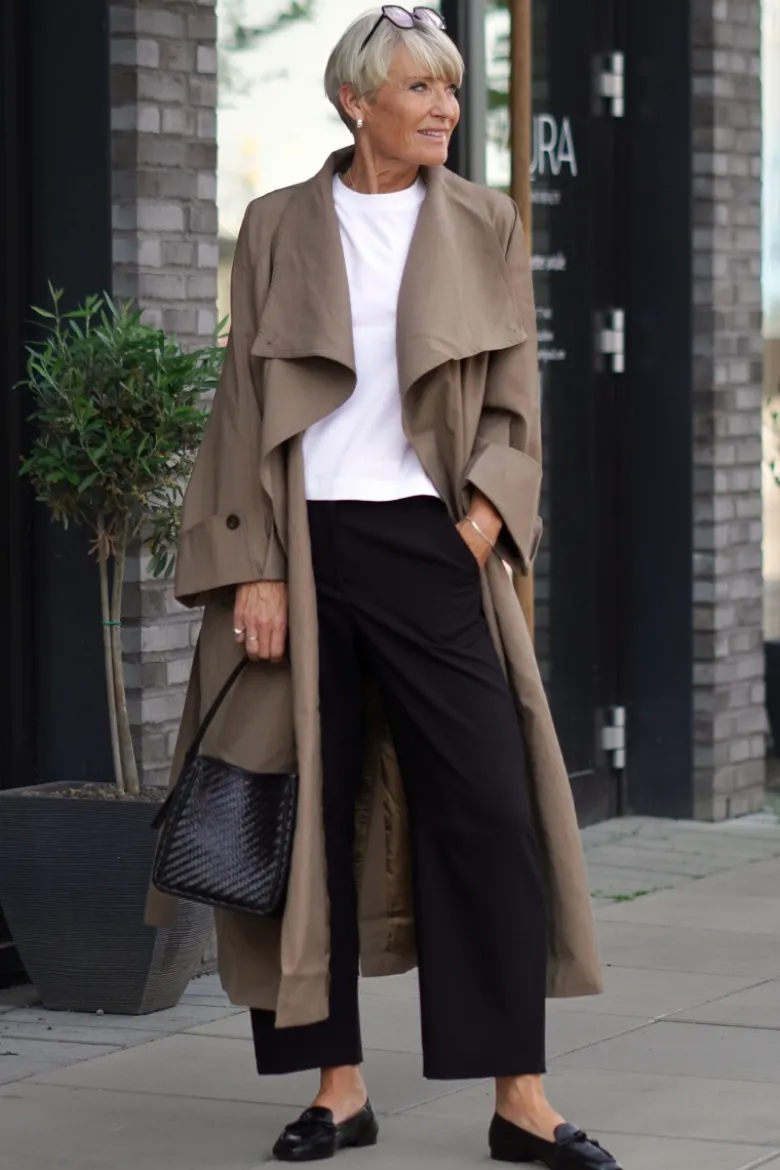 Atari oversized trenchcoat