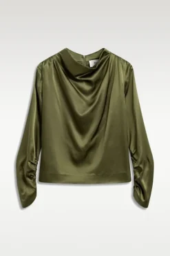 Beverly satin top