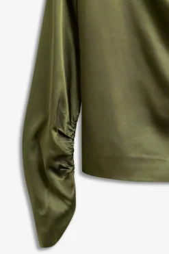 Beverly satin top