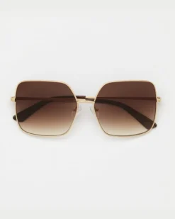 Billie Gold Sunglasses - One Size