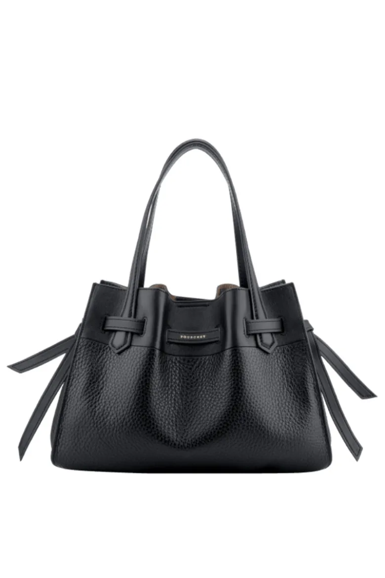 Blossom Cowhide leather large size satchel - Onesize