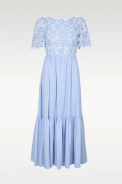 Broderie Anglaise Maxi Dress
