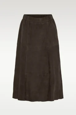 Casablanca Suede Skirt