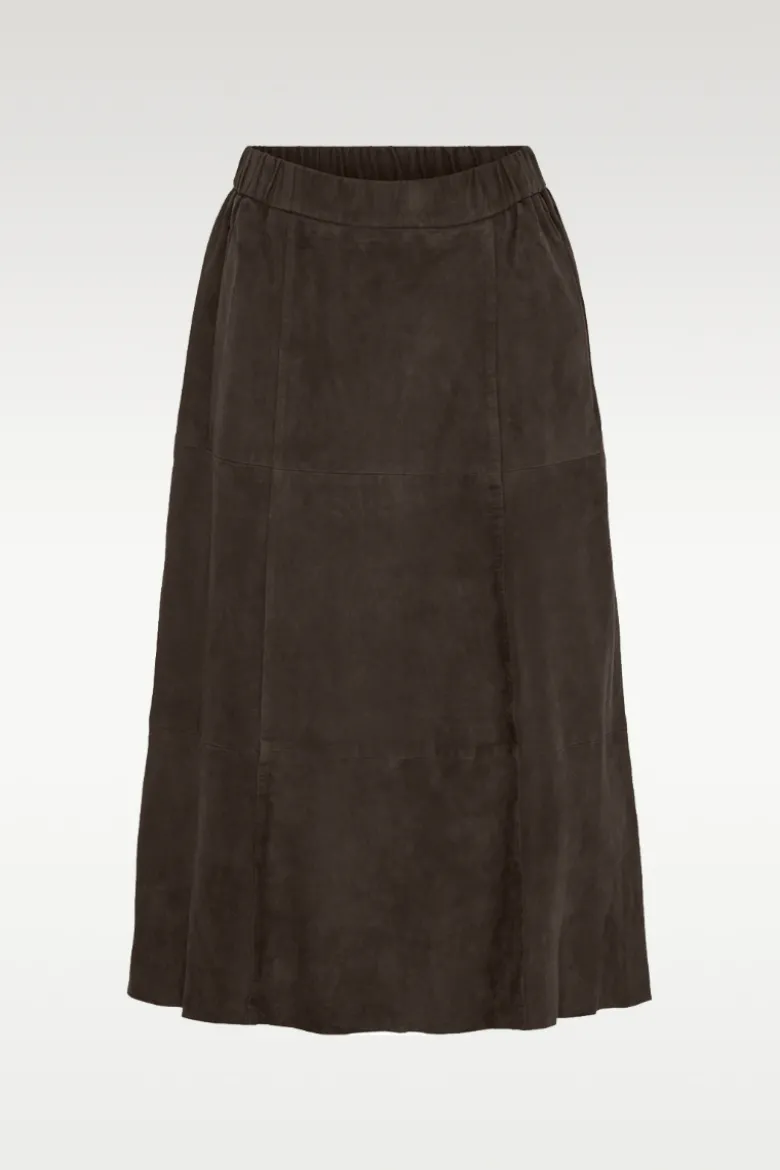 Casablanca Suede Skirt