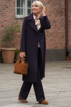 Cashmere Coat W - Clareta Long