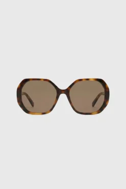 Celeste Turtle Brown Sunglasses - One size