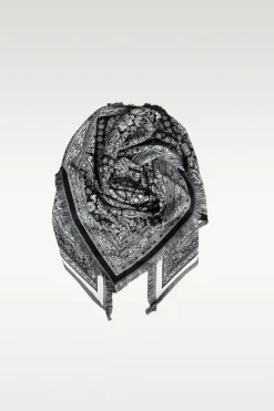 Charlene trekantskjerf paisley - Onesize