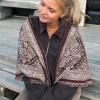 Charlene trekantskjerf paisley - Onesize