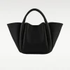 Citrouil Cowhide leather satchel bag - Onesize