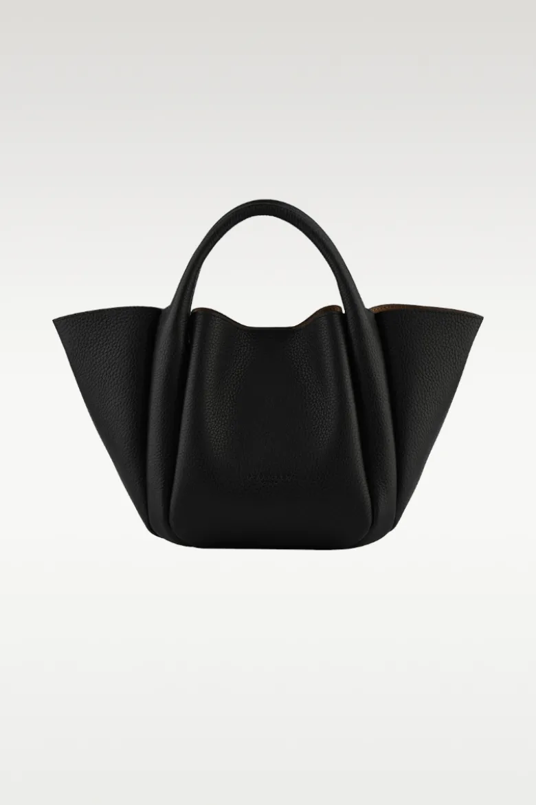 Citrouil Cowhide leather satchel bag - Onesize