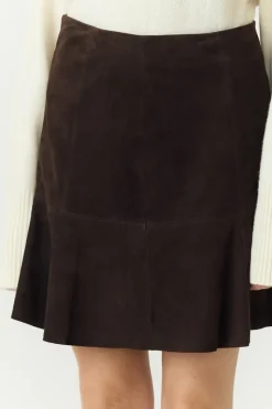 Colly hw suede skirt