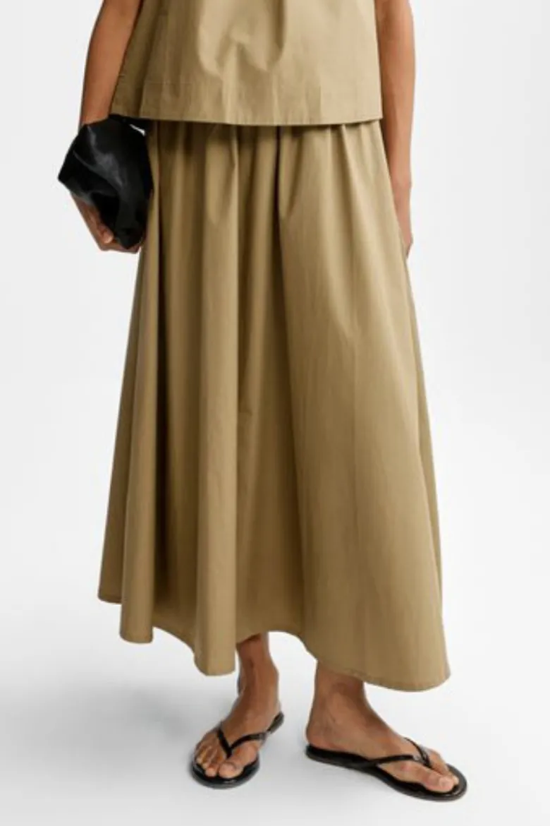Daija Poplin Skirt