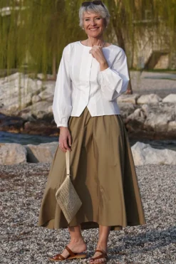 Daija Poplin Skirt