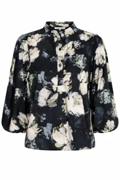 Ella Blouse Blue Garden