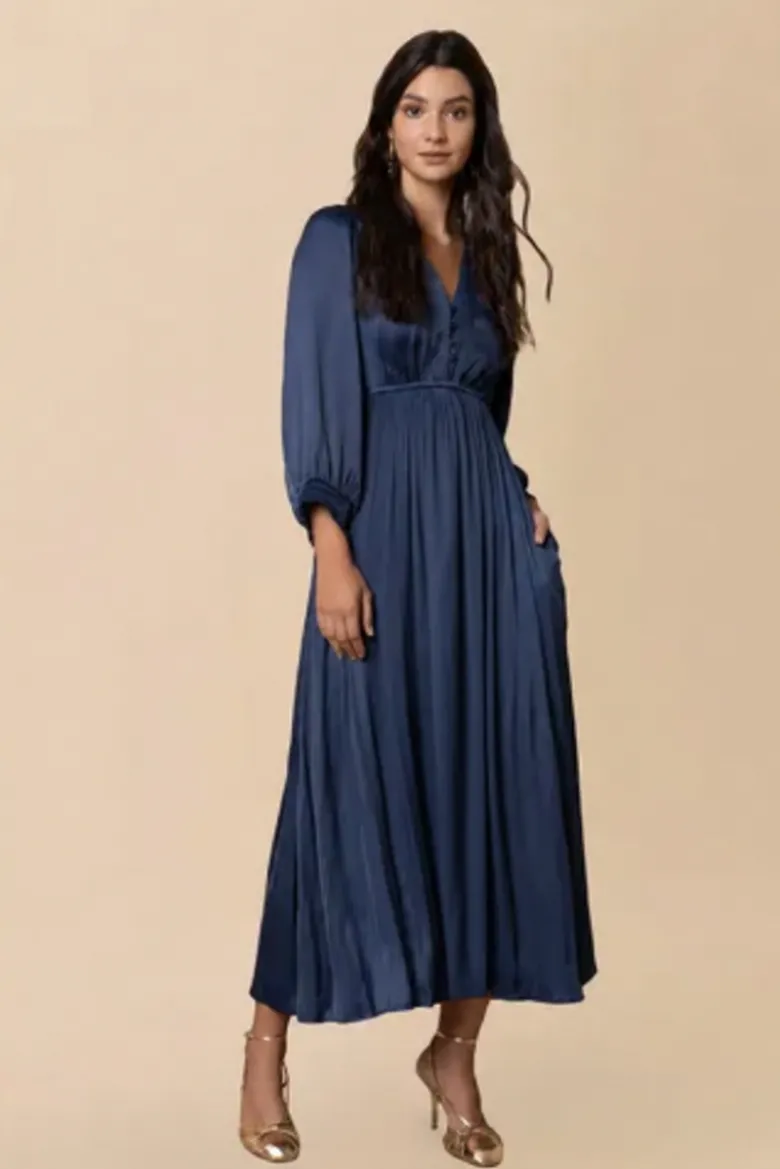 Emryn Solid Dress