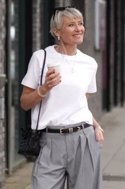 Essential ss boxy tee