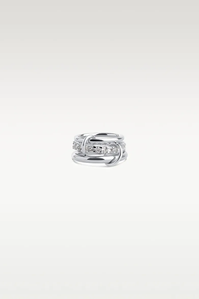 Ethel - stacked ring crystal - Onesize