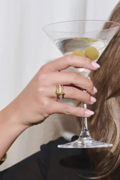 Ethel - stacked ring crystal - Onesize