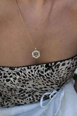 Floating Letter Necklace
