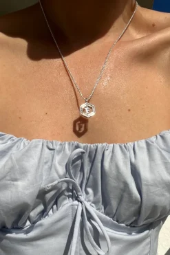 Floating Letter Necklace