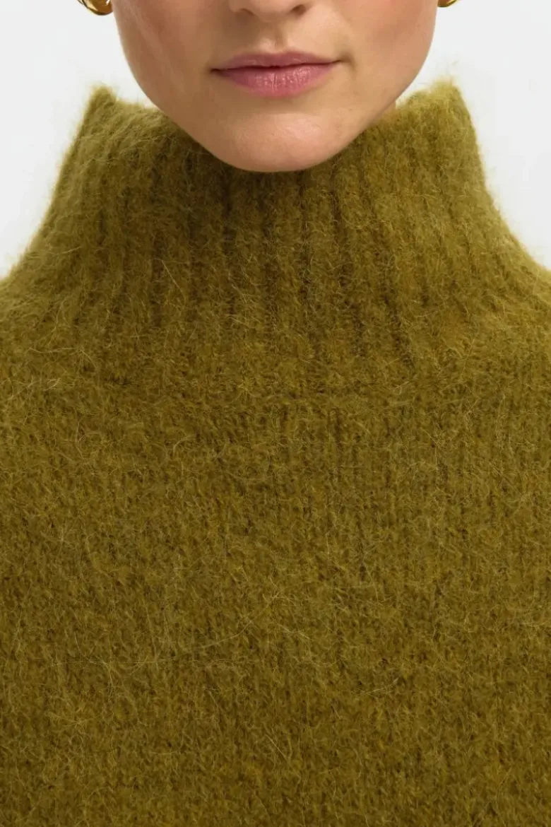 Gabriella ls knit high neck