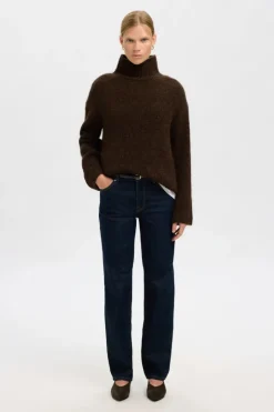 Gabriella ls knit high neck