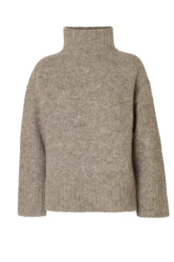 Gabriella ls knit high neck
