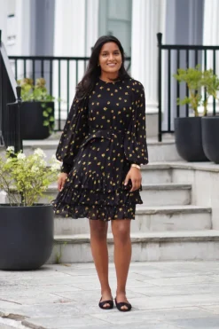 Georgette Shift Dress