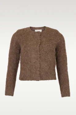 Hairy Knit Jacket