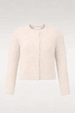 Hairy Knit Jacket