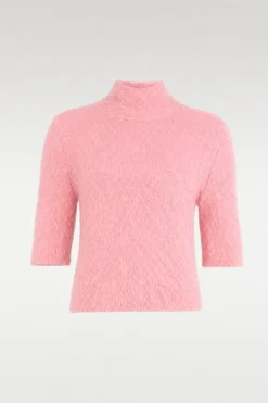 Hairy Knit Turtleneck