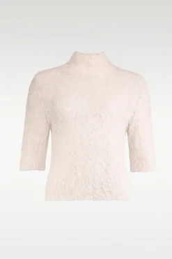 Hairy Knit Turtleneck