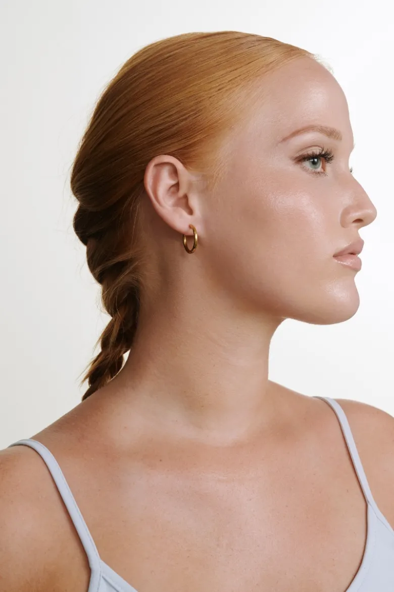 Hollie - Hoop Earrings 21mm - Onesize