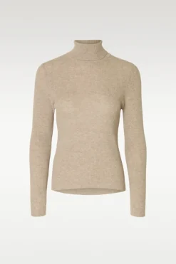 Ingrid LS Knit Wool blend roll neck