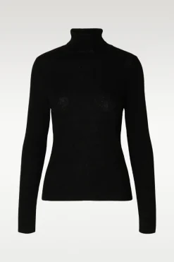 Ingrid LS Knit Wool blend roll neck