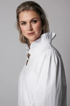 Irene Ruffle Blouse