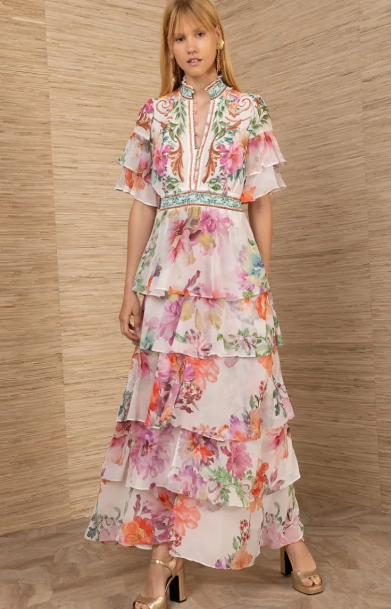 Itzayana Long Dress w Tiered