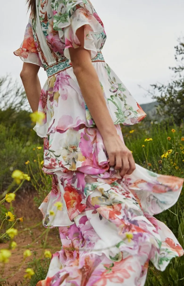 Itzayana Long Dress w Tiered