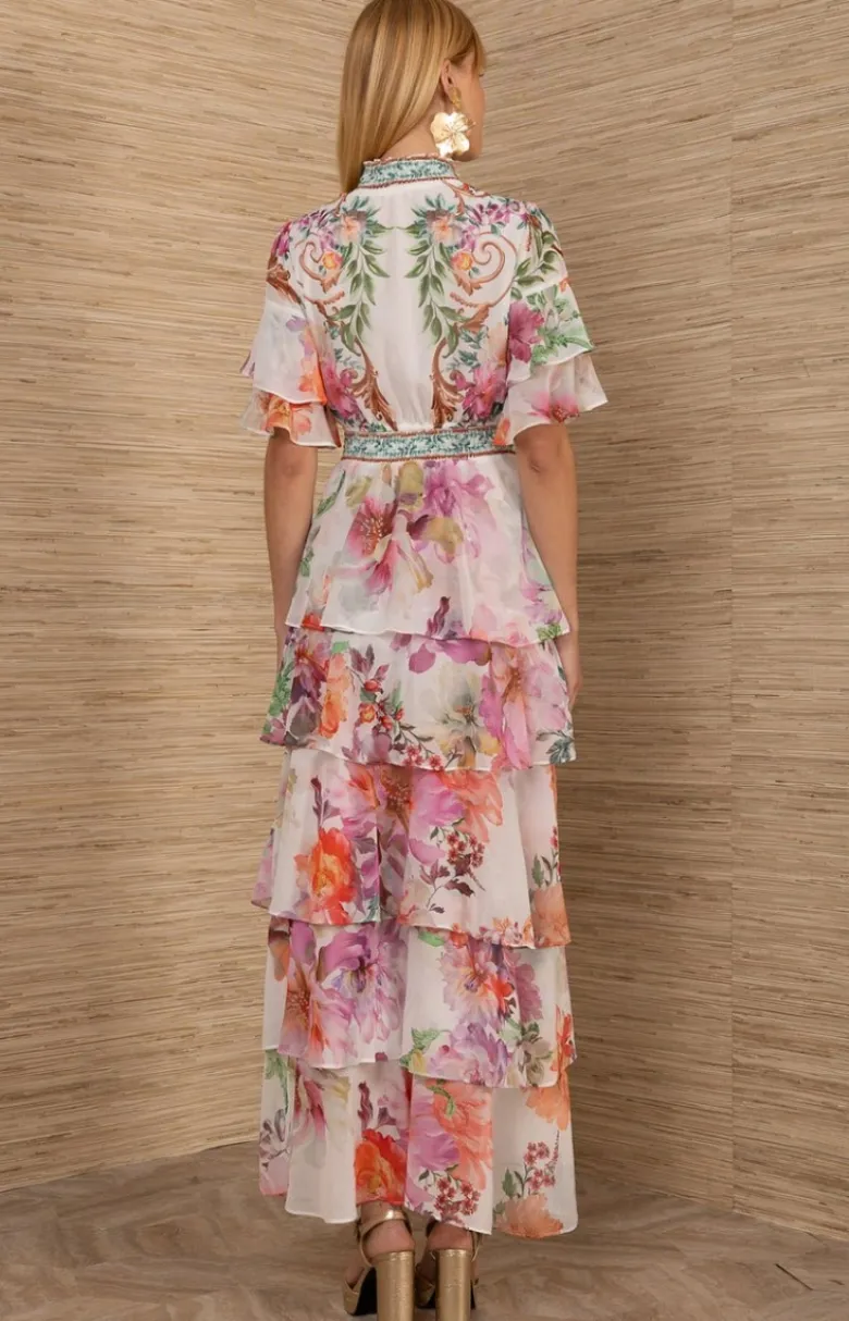 Itzayana Long Dress w Tiered