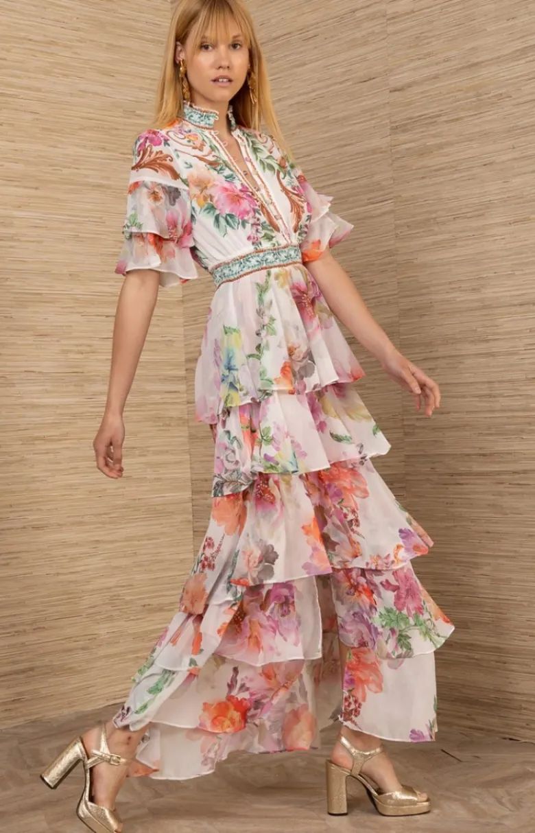 Itzayana Long Dress w Tiered