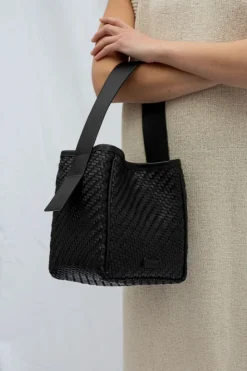 Iwa mini, black twill - one size