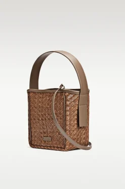 Iwa mini, sepia brown twill - one size